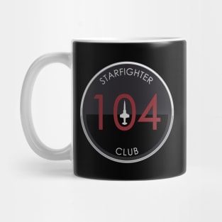 F-104 Starfighter Patch Mug